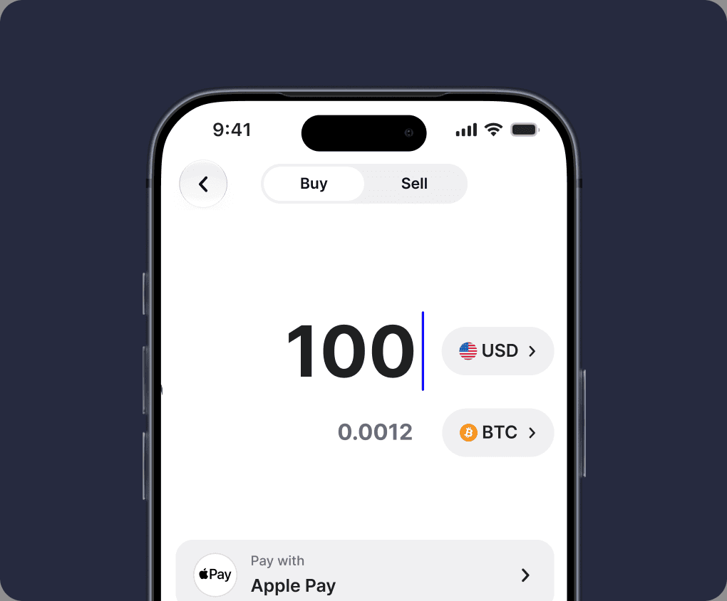 구매 및 판매 — Trust Wallet