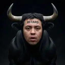 The Retarded Bull logo