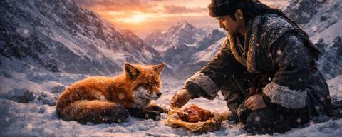 Snow Mountain Saving the Fox logo