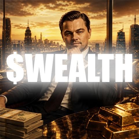 cannot be rich without wealth logo
