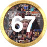 The Official 67 Coin logo