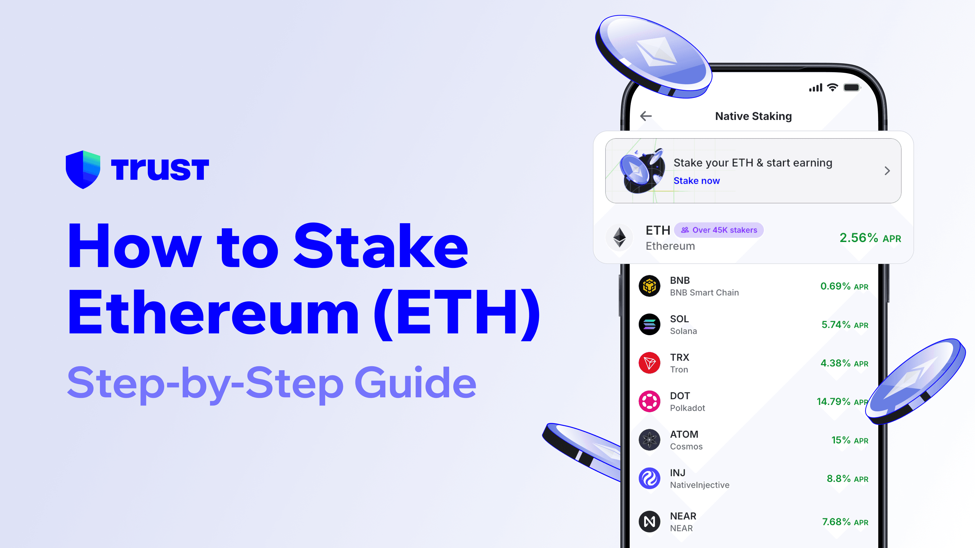 How to Stake Ethereum (ETH): Step-by-Step Guide