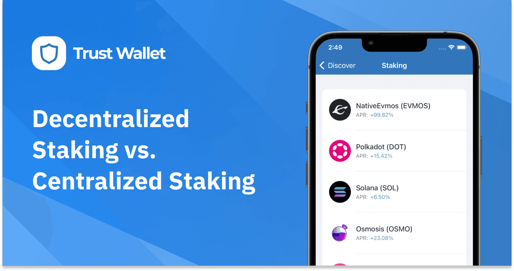 Decentralized Staking vs. Centralized Staking | Trust Wallet