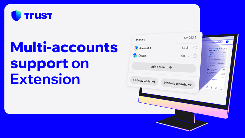Multiple Accounts — Now Live in Trust Wallet Extension