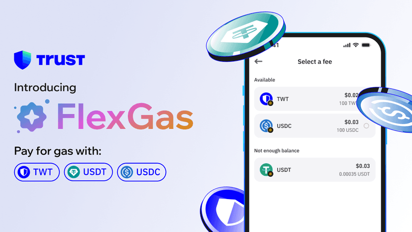FlexGas - Pay for Gas with TWT, USDT, & USDC