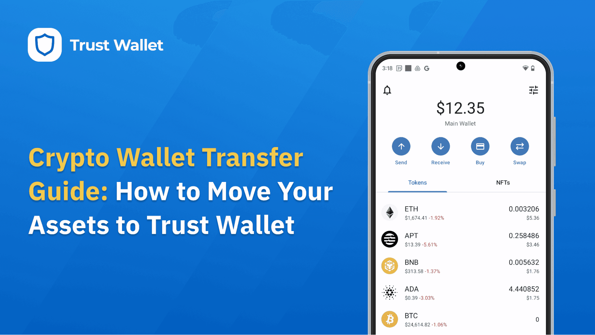 How to Move Your Crypto to Trust Wallet: Step-by-Step Guide