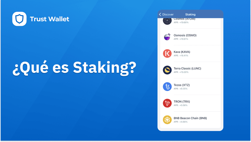 ¿Qué es el staking?