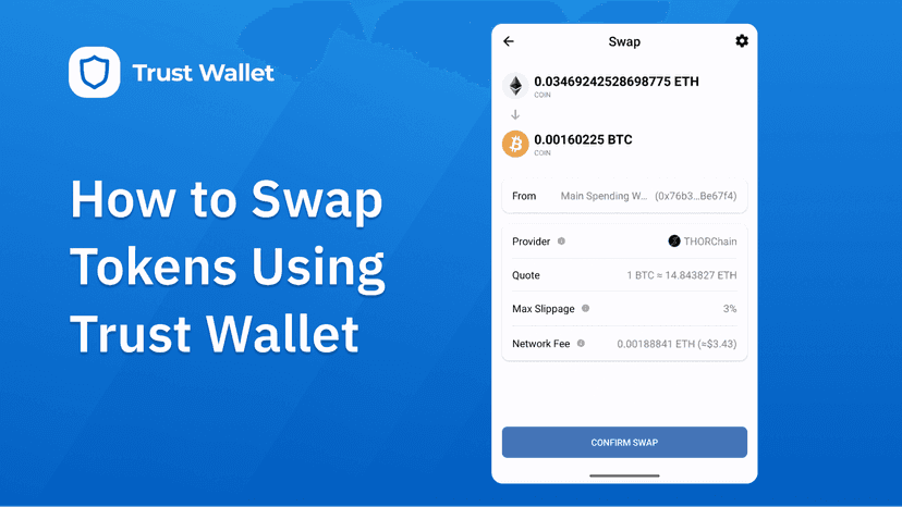 How to Swap Tokens Using Trust Wallet