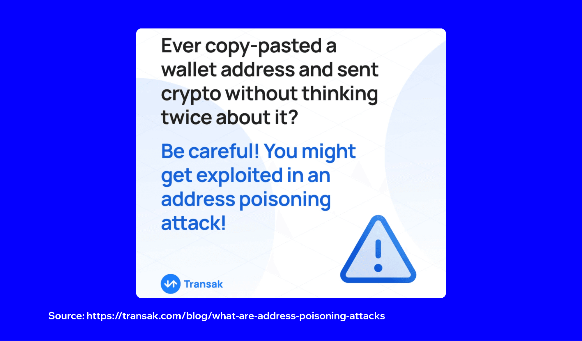 What Is An Address Poisoning Scam In Crypto Trust 3879