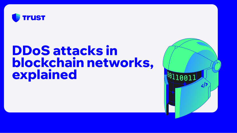 DDoS attacks in blockchain networks, explained