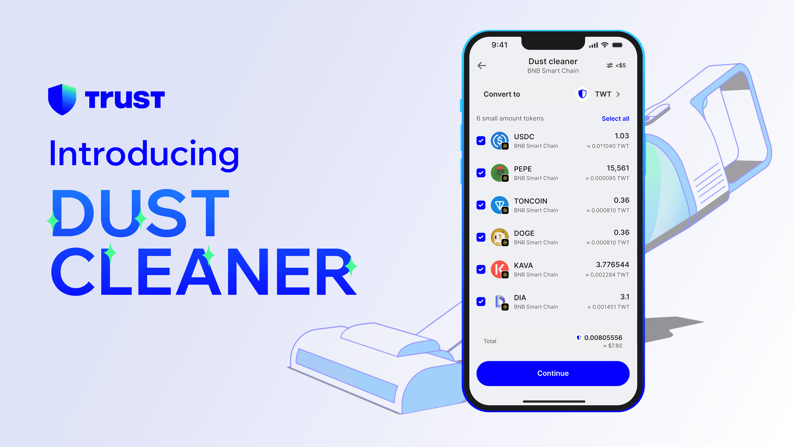 Dust Cleaner: unlock more value from your wallet