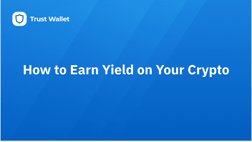 How to Earn Yield on Your Crypto