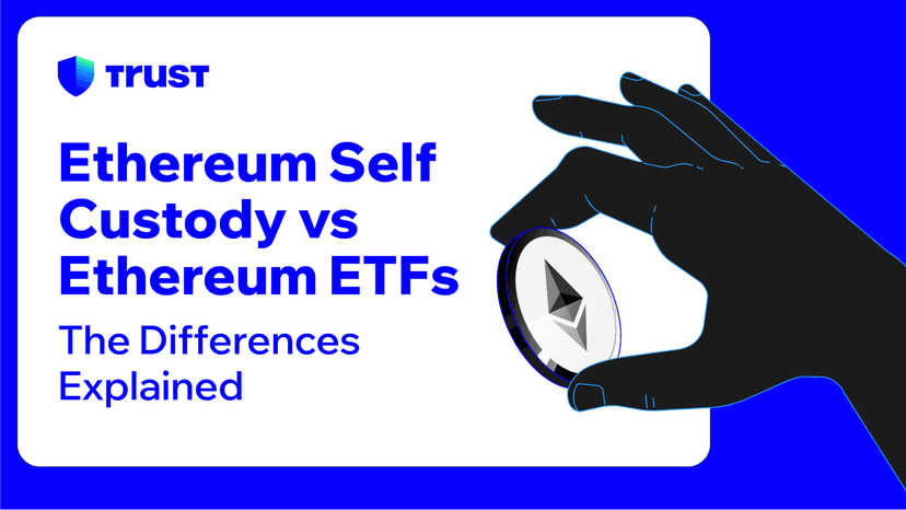 Ethereum Self Custody vs Ethereum ETFs: The Differences Explained