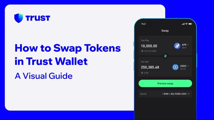 Cách Trao đổi Token trên Trust Wallet: Hướng dẫn Hình ảnh