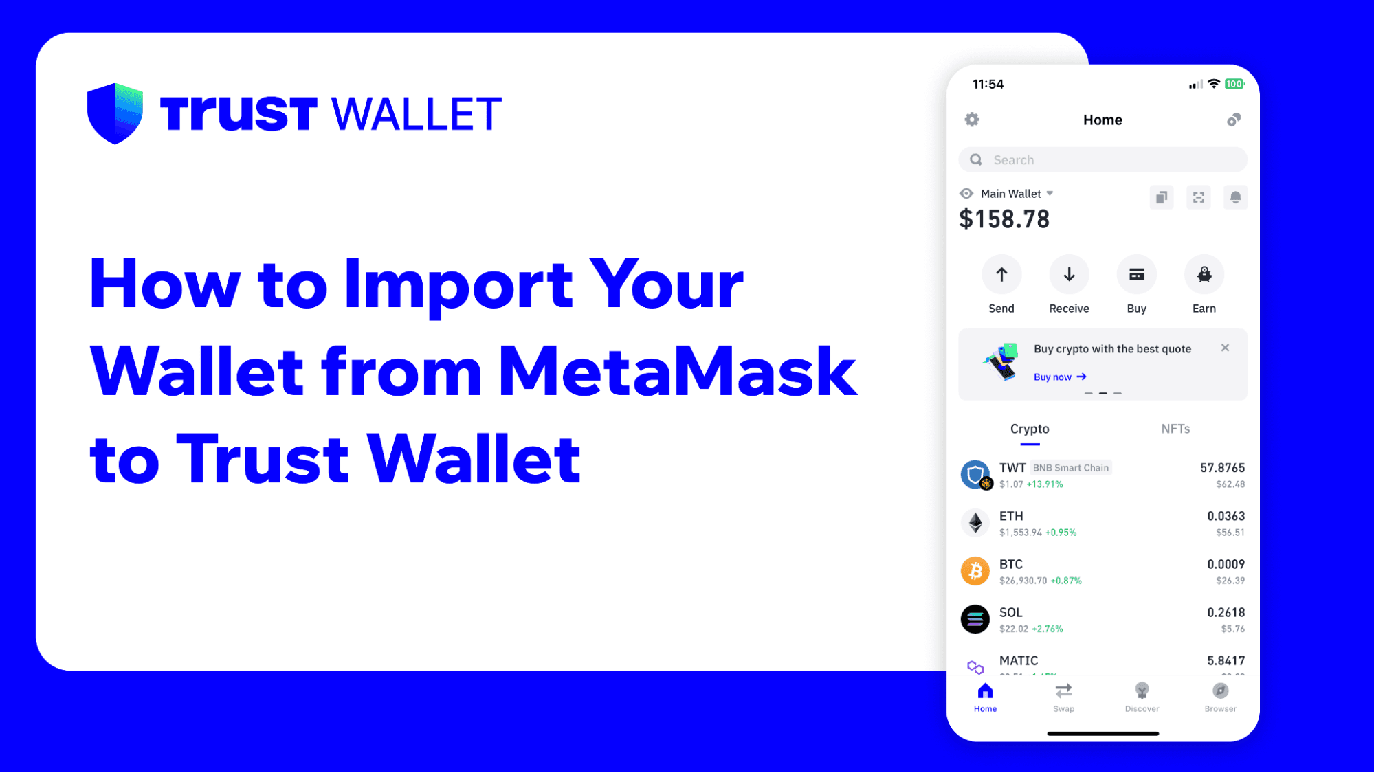 How to Import Your Wallet from Metamask to Trust Wallet Trust
