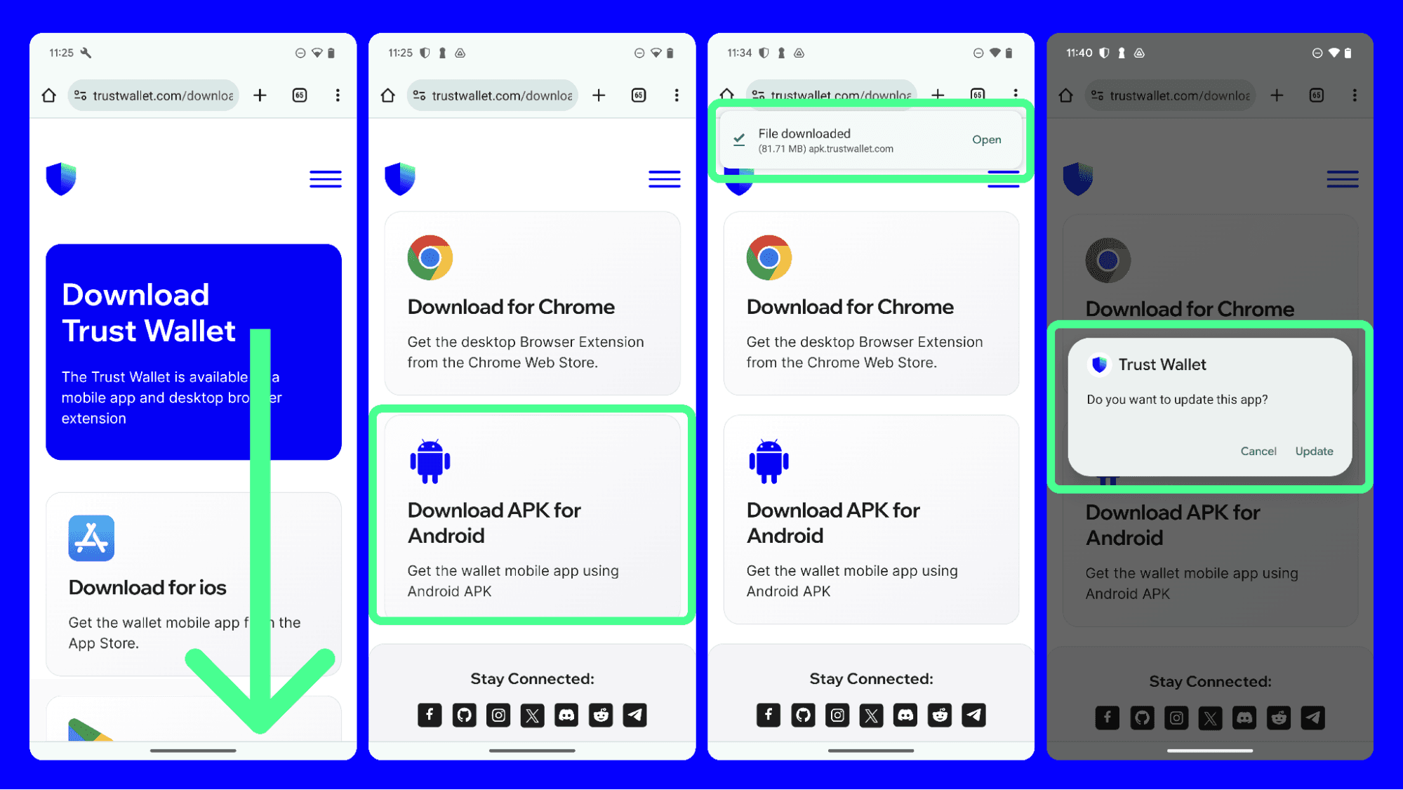 How to Install or Update Trust Wallet Using the Android APK Trust