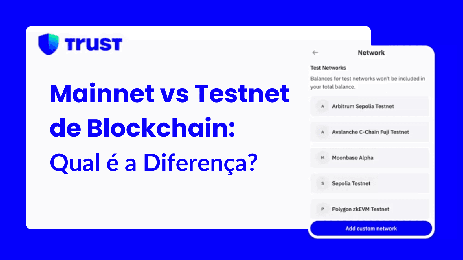 Mainnet vs Testnet de Blockchain: Qual é a Diferença?