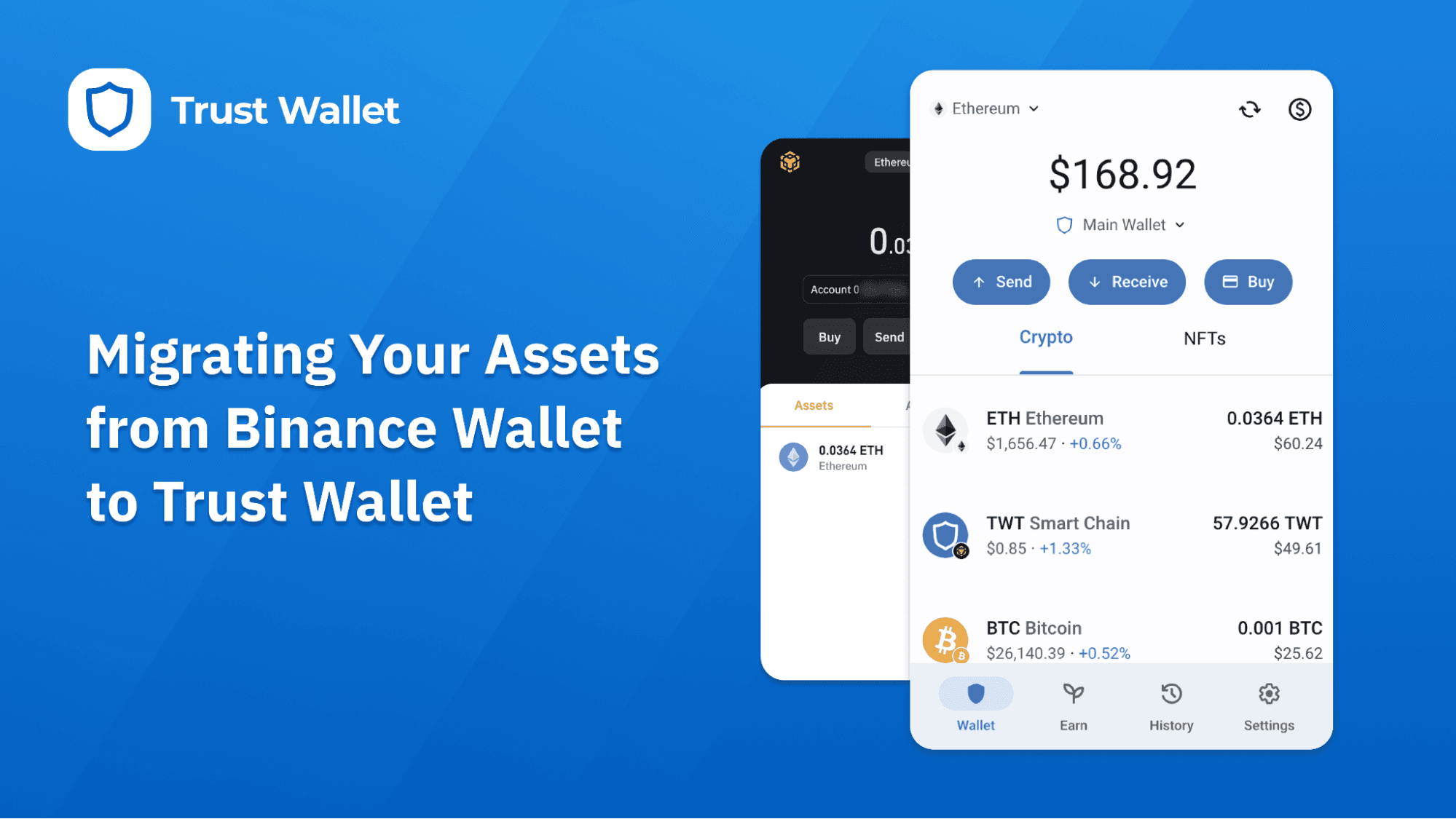 How to Migrate Your Assets from Binance Wallet to Trust Wallet