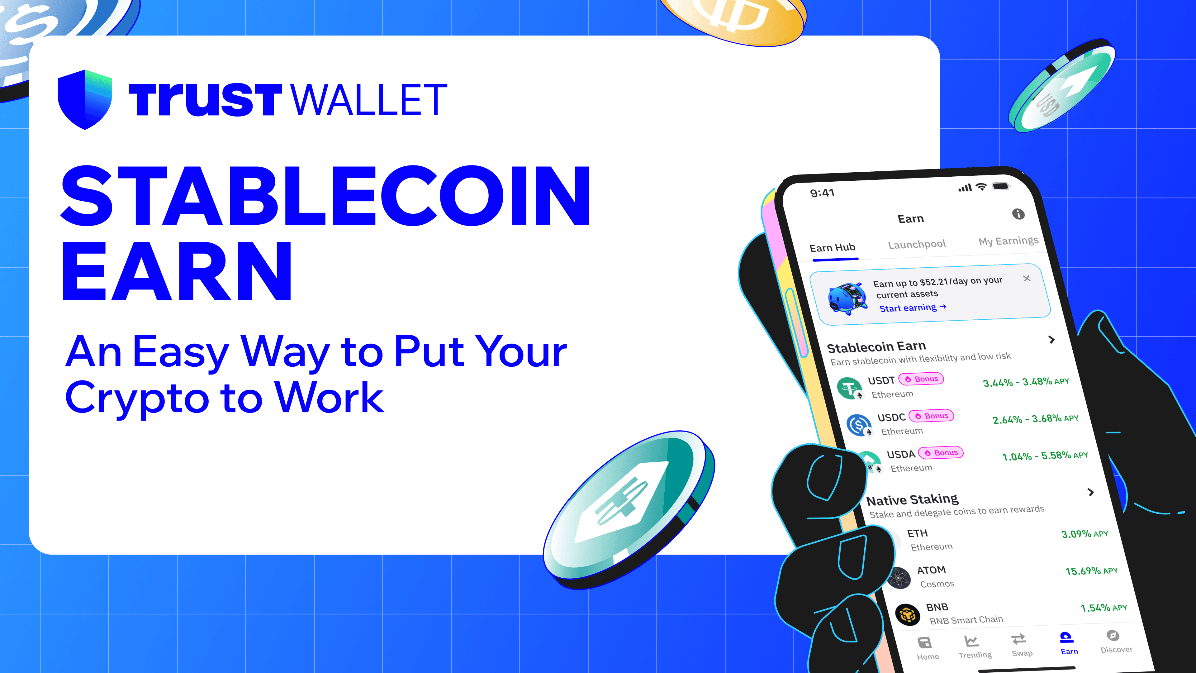 Stablecoin Earn: An Easy Way to Put Your Crypto to Work