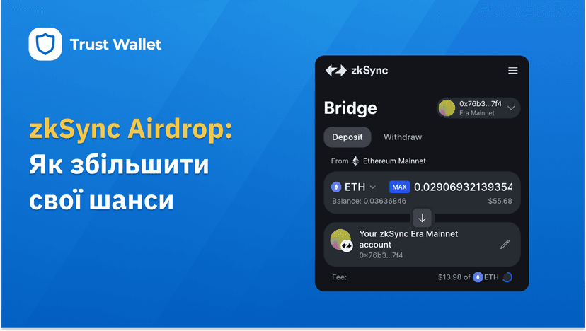 Потенційний айрдроп zkSync - Як збільшити свою придатність