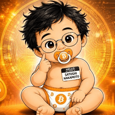 Baby Satoshi logo