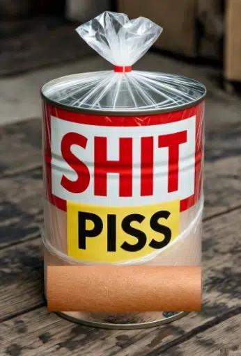Shit Piss Skin Can logo