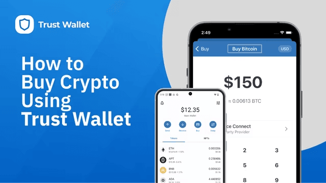 Cách Mua Cryptocurrency bằng Trust Wallet