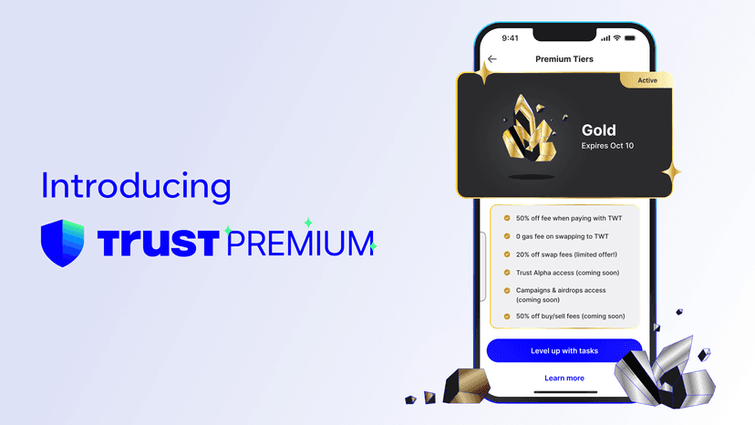 Introducing Trust Premium: Trust Wallet’s New Loyalty Program