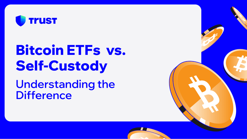 Bitcoin ETFs vs. Bitcoin Self-Custody: Understanding the Difference