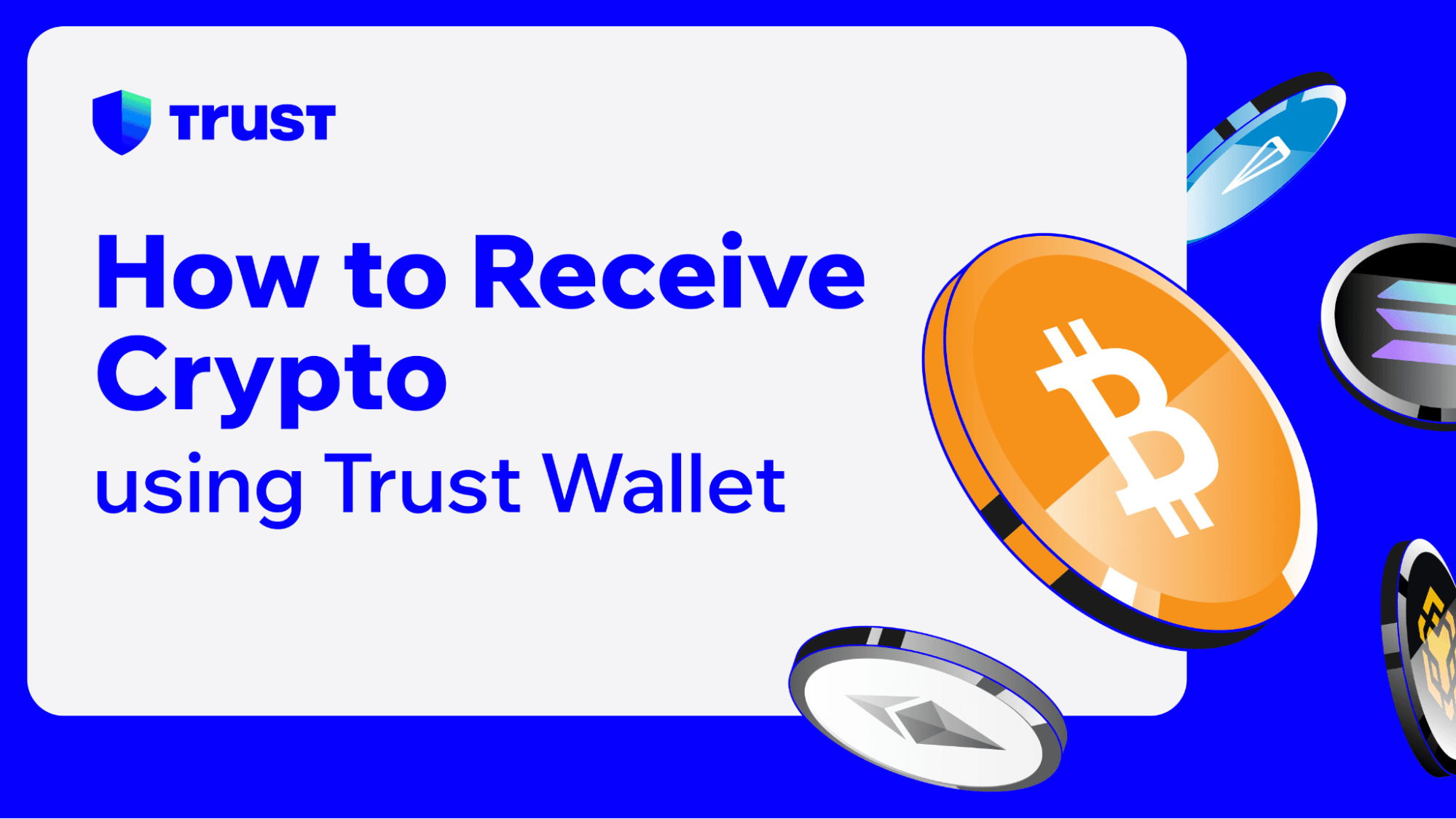 How To Receive Crypto Using Trust Wallet Trust How To Receive Crypto Using Trust Wallet Trust