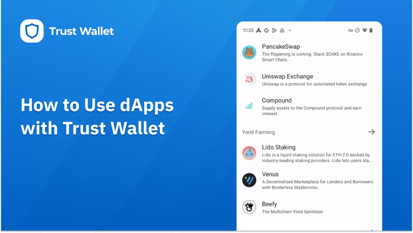 How to Use dApps with Trust Wallet: A Beginner's Guide