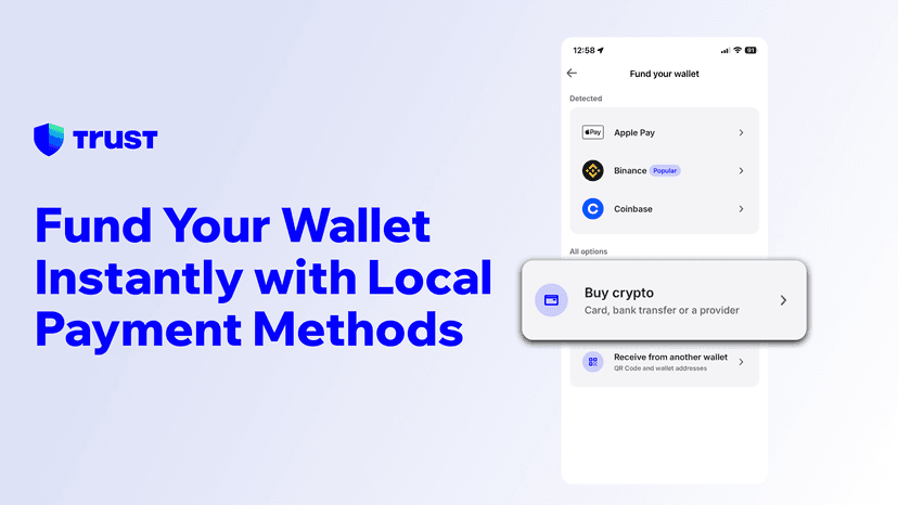 Fund Your Wallet Instantly with Local Payment Methods in Trust Wallet