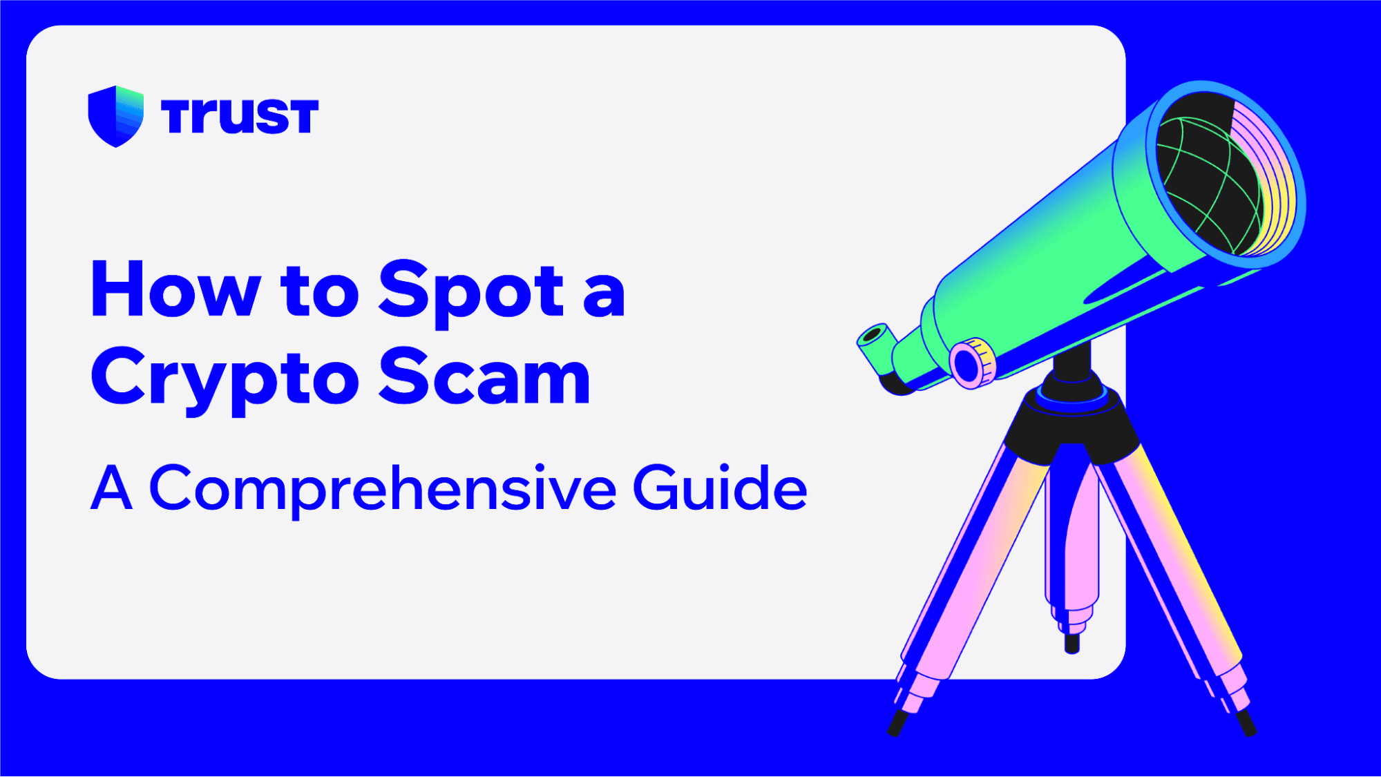 How to Spot a Crypto Scam
