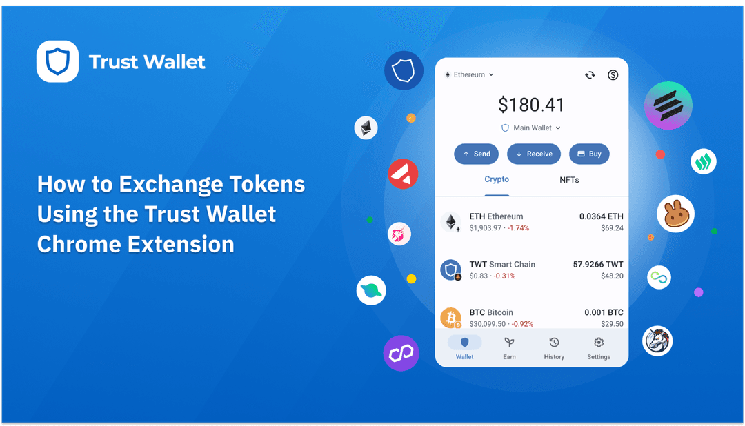 How to Exchange Tokens Using the Trust Wallet Chrome Extension | Trust ...